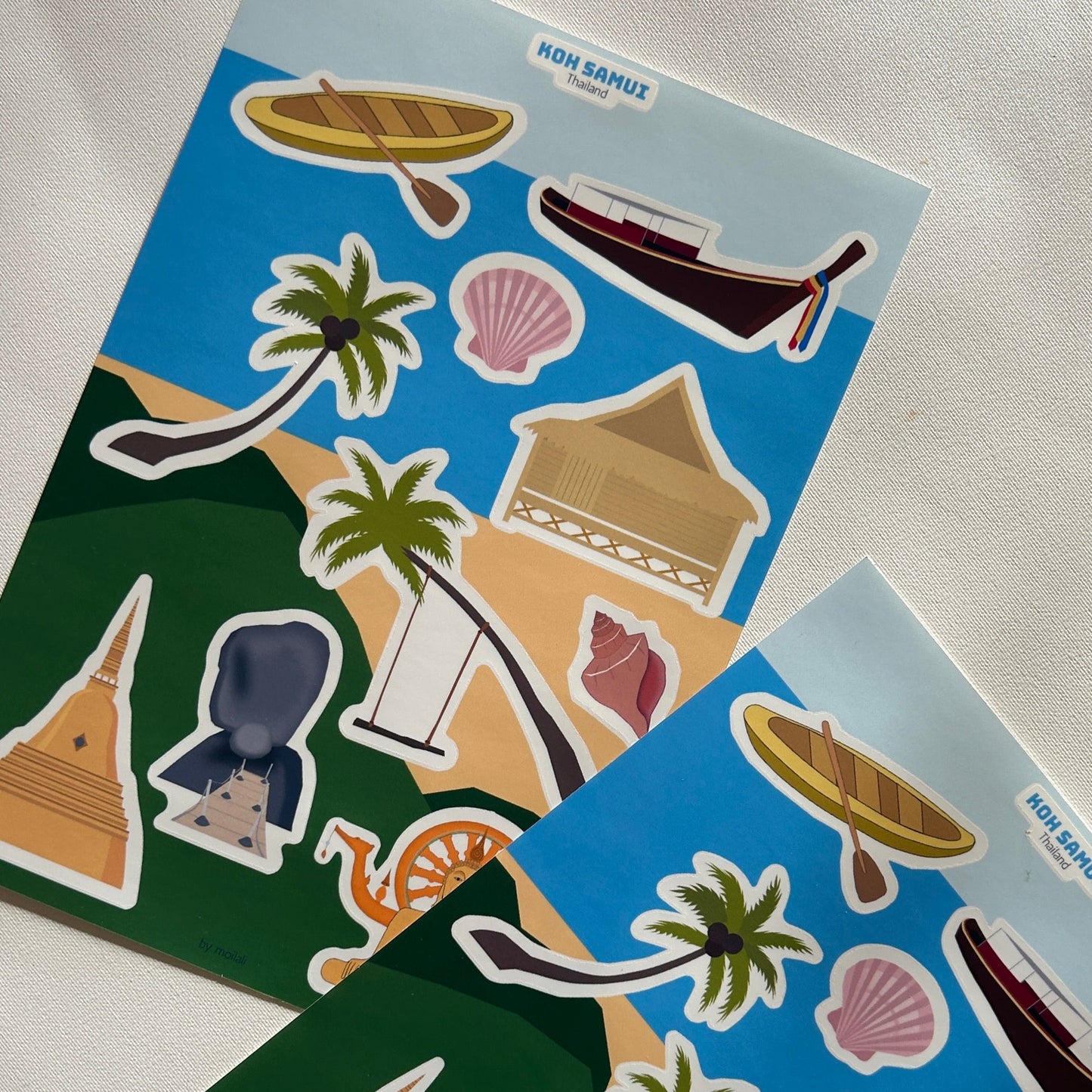 Koh Samui - Thailand sticker sheet