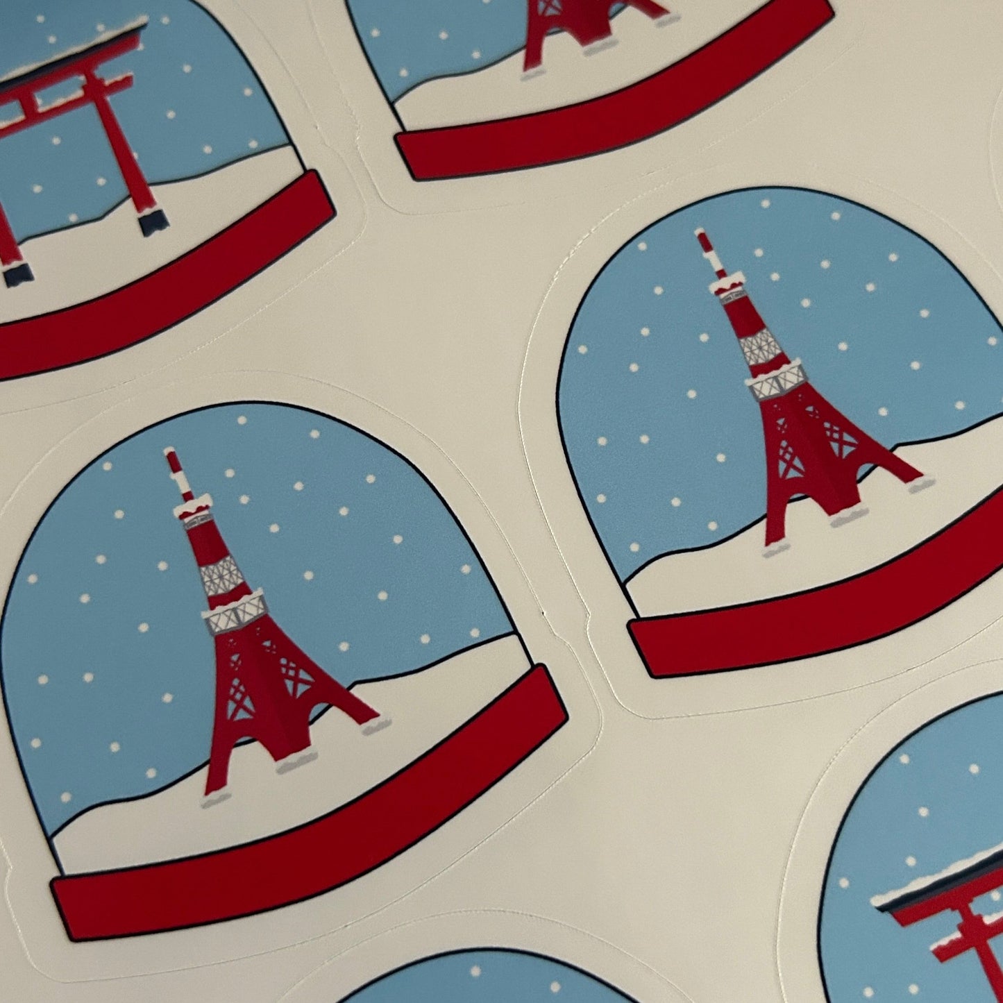 Snowy Tokyo Tower