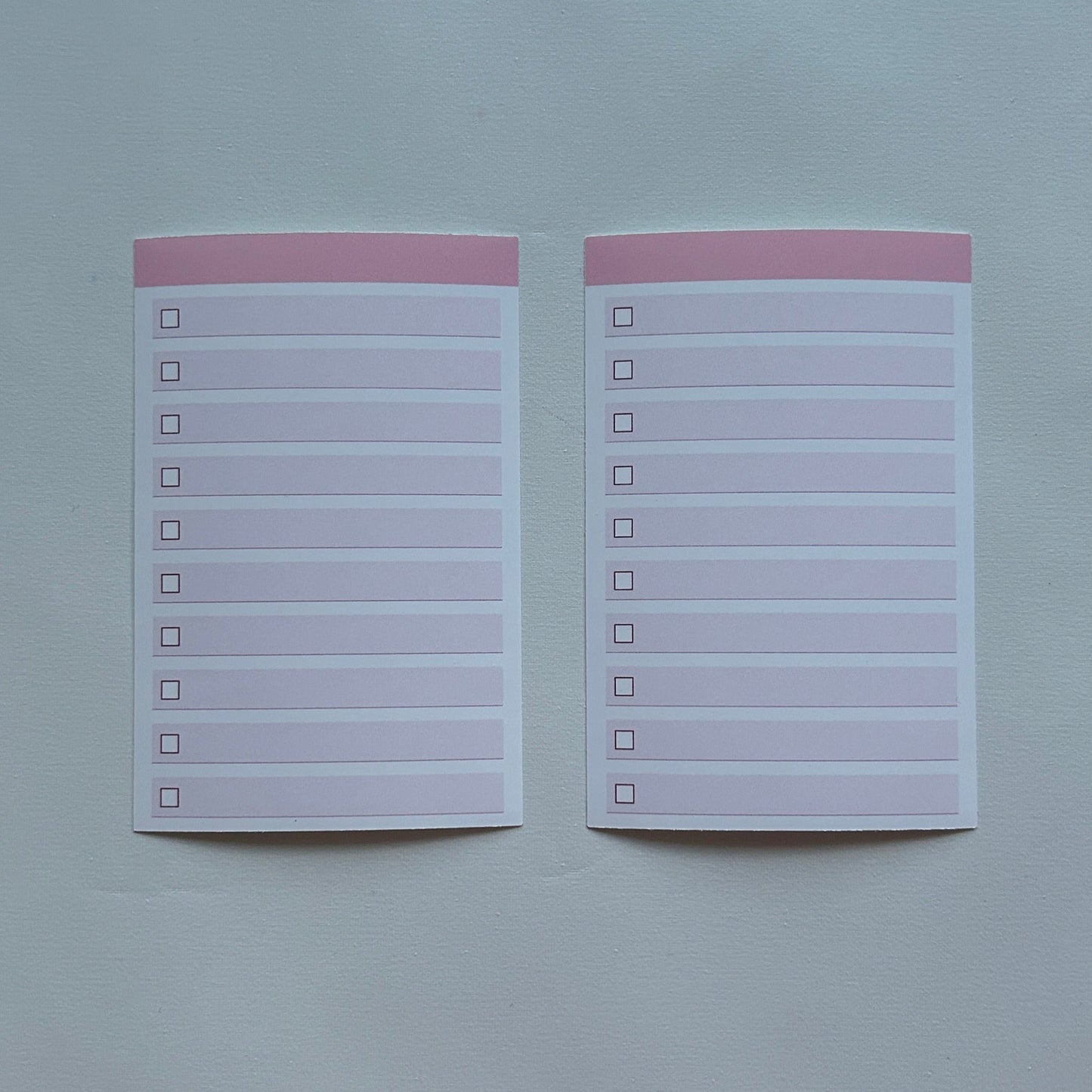 Checklist stickers (2 pieces)